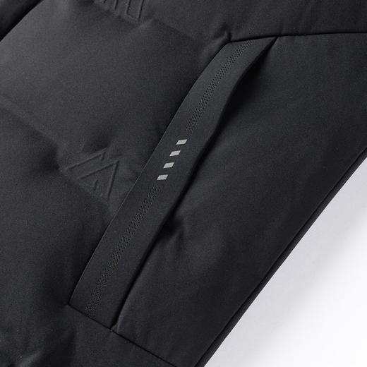 【可拆卸狐狸毛领】罗蒙冬季羽绒服爸爸装中老年中长款保暖轻薄一衣两穿外套 商品图11