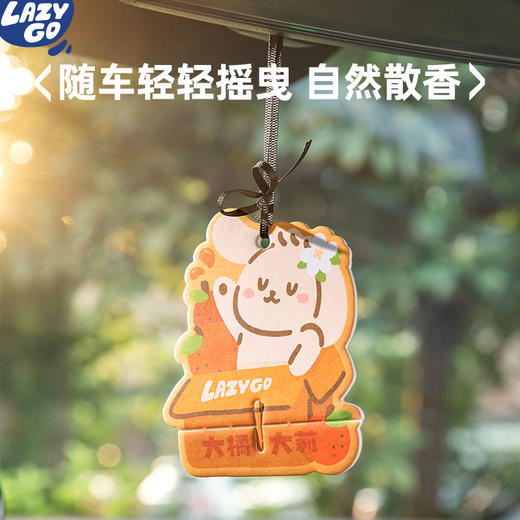 lazygo香氛片衣柜香薰车载香挂 商品图2