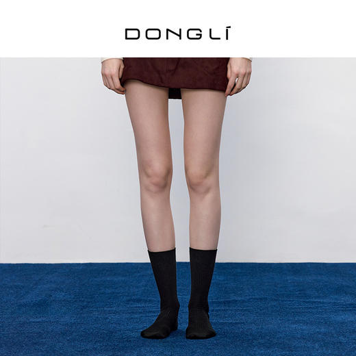 东黎 • 童心未远 丝绒女士中短袜子 5517 商品图4
