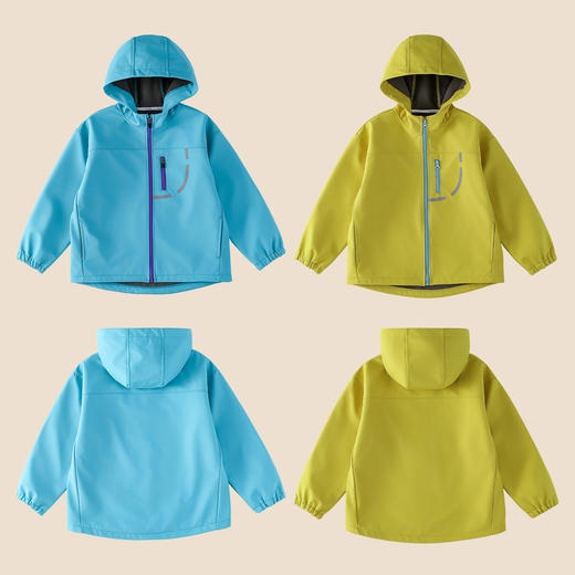 【三防抗静电】棉花堂秋冬过渡4级防水梭织童装外套-FA52046 商品图5