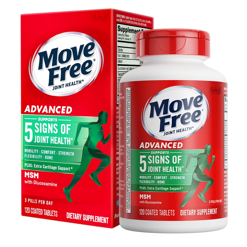 【静姐专属】Move Free益节 维骨力氨糖软骨素 绿瓶120粒