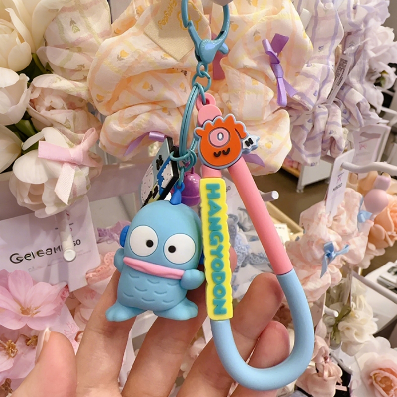 三丽鸥半鱼人Hangyodon钥匙扣挂件盲盒-款式随机发