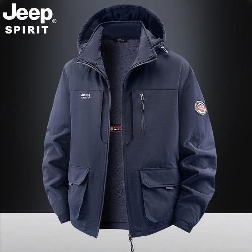 JEEPSPIRIT男士秋冬新款夹克加厚外套JC7652 商品图2