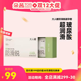 大人糖防滑脱避孕套玻尿酸情趣安全套正品水润超薄tt