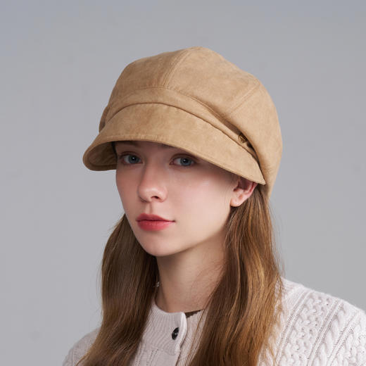 【Kenmont·卡蒙】百搭复古舒适后托蓓蕾帽显脸小 商品图1