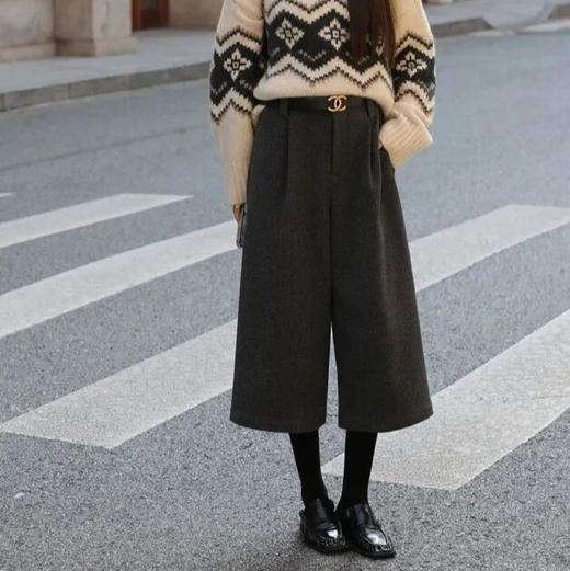 羊毛八分靴裤｜面料立体挺括，超有筋骨感【3-5天发货】 商品图0