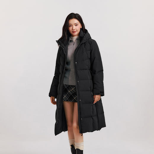 森马中国国家地理系列羽绒服女冬季长款90绒子鹅绒防风防雨冲锋衣 商品图2