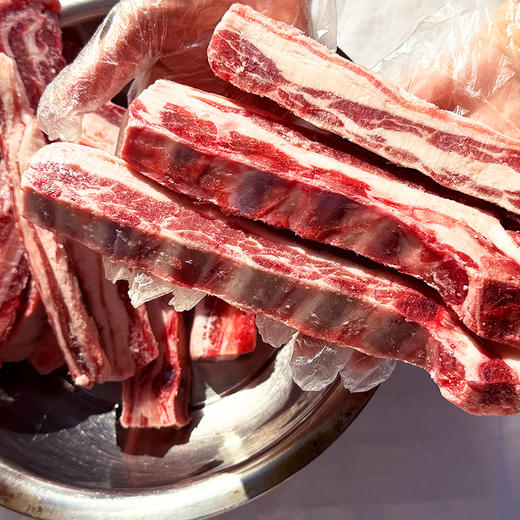 福利活动『山西怀仁羔羊肉』羊排肋条+羊蝎子+羊后腱块，雁门关外草原6-8月龄羔羊，肉质紧实细嫩，鲜香少膻 商品图2