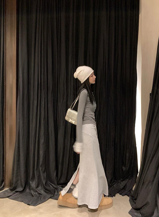 韩国订单拼色加厚保暖打底衫11261 商品图4