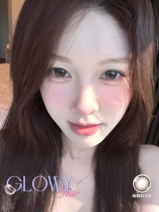 Olens半年抛 琉璃泪光灰/琉璃泪光棕/琉璃蓝/琉璃棕绿/琉璃摩卡棕  glowy 14.2mm 有同款日抛 商品图2