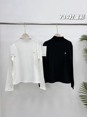 D112722一包2件！2025冬季新款婴儿绒半高领打底衫