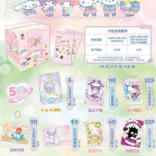 三丽鸥心动Wink拍立得卡卡牌-纪念日百货门店同款168045472 商品图2