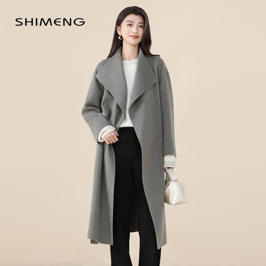 SCC8BE092诗梦骆驼绒毛呢外套 商品图0