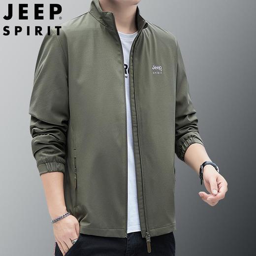 JEEP  SPIRIT  秋冬季男士立领时尚潮流休闲刺绣夹克外套 JC7292 商品图1