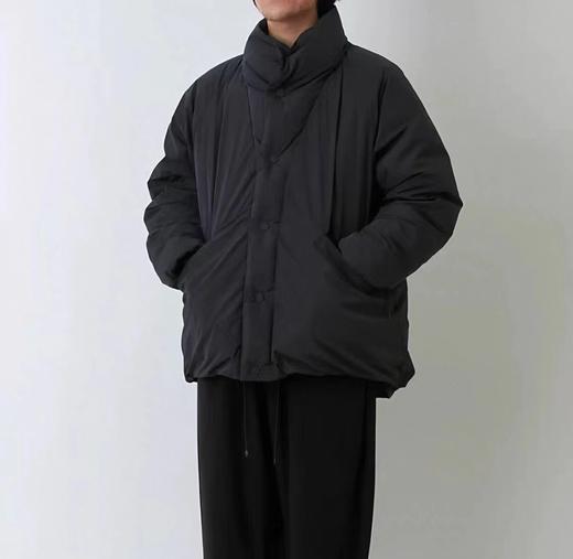 D112702联名款简约纯色舒适休闲羽绒服男女同款 商品图7