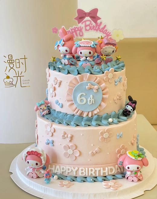 多款式~女宝卡通双层小合集蛋糕-低糖处理无添加 商品图1