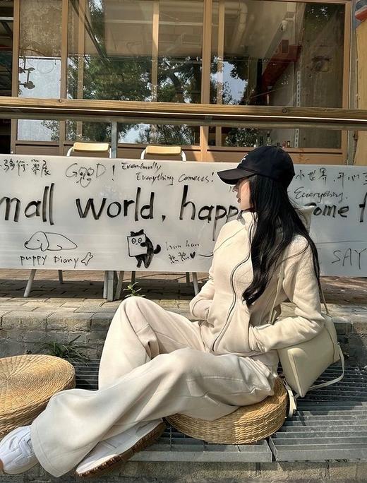 lu同款顶配双面德绒保暖显瘦省心套装 商品图6