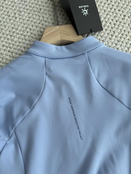 D112709秋冬2025女款加绒打底衫半拉链长袖T恤 商品图11