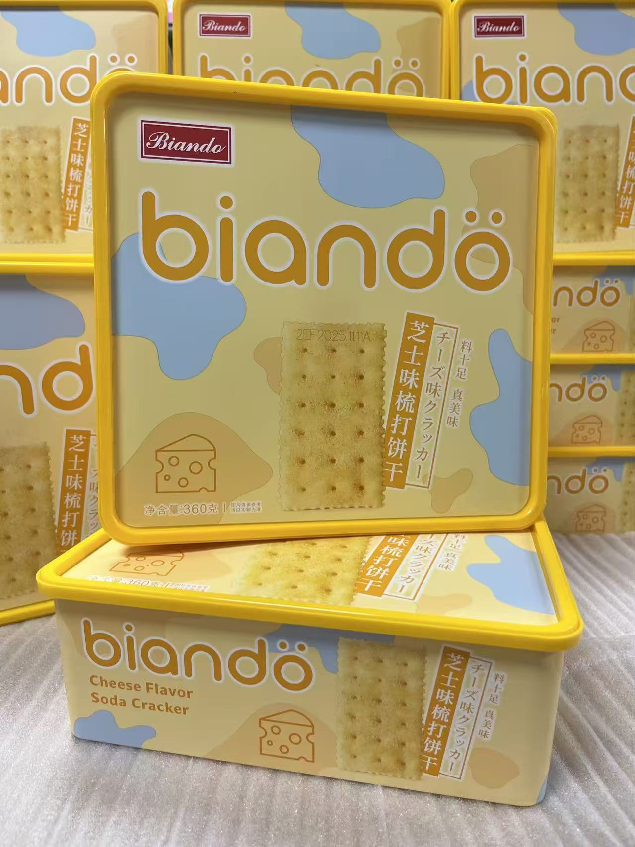 铁尺苏打饼干（芝士味）360g    4897008412098