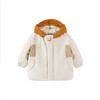 迷你巴拉三防发热男女童防风雪拒油污后背蓄热里布连帽羽绒服冬新 商品缩略图4