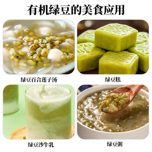 人民 有机绿豆300g 商品图4