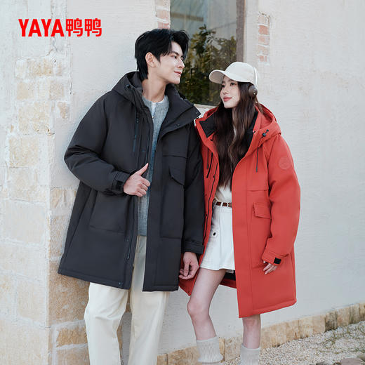 【欧豪同款】鸭鸭男女同款长款绒服 多色可选 XS-3XL YE5B008277P 商品图14