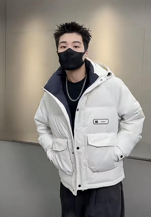 双星名人男款免洗羽绒服549539 商品图0