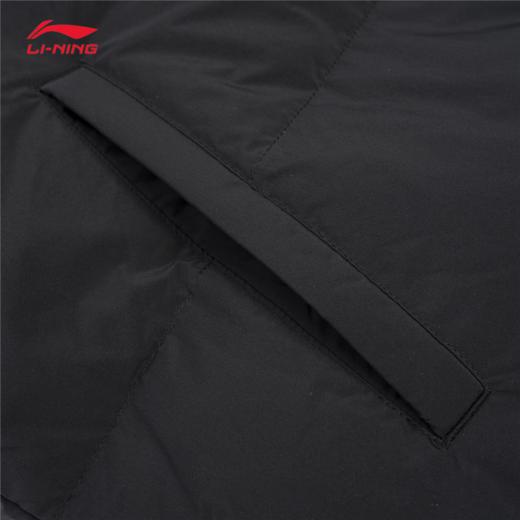 李宁（LI-NING）短款羽绒服男2025冬季新款鸭绒保暖外套面包服上衣AYMV589 商品图7