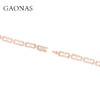 GAONAS  时尚潮流锁扣设计金色手链11649SRG 商品缩略图2
