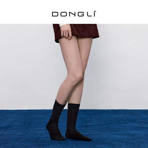 东黎 • 童心未远 丝绒女士中短袜子 5517 商品图3