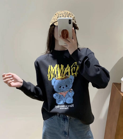 原单GANNI女士针织卫衣上衣112703 商品图0