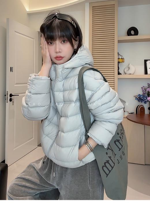 卉遇90白鸭绒轻薄排骨羽绒服★ 商品图1