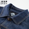 JEEP SPIRIT牛仔外套潮牌街头秋潮流夹克男牛仔衣时尚HL1621 商品缩略图4