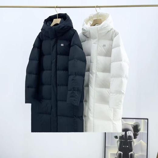 D112707情侣款户外出行登山长款过膝加厚羽绒服外套 商品图8