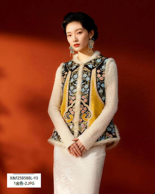 X&F258588L马甲 商品图2