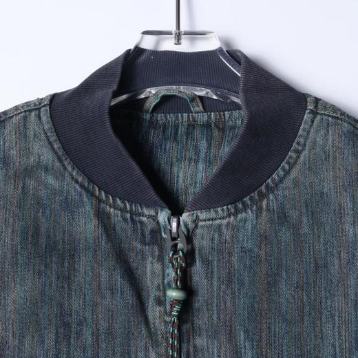 27858SDSA男士秋冬新款痞帅男装复古渐变棒球领夹克外套休闲百搭时尚 商品图2