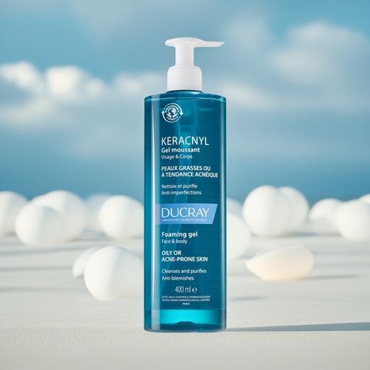 护蕾控油净肤温和清洁洁面祛痘洁肤啫喱400ml 商品图1