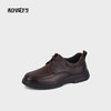 和诚行2025秋季新款商务休闲真皮上班通勤舒适系带男式商务鞋1370145 商品缩略图1