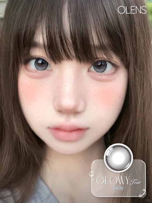 Olens半年抛 琉璃泪光灰/琉璃泪光棕/琉璃蓝/琉璃棕绿/琉璃摩卡棕  glowy 14.2mm 有同款日抛 商品图7
