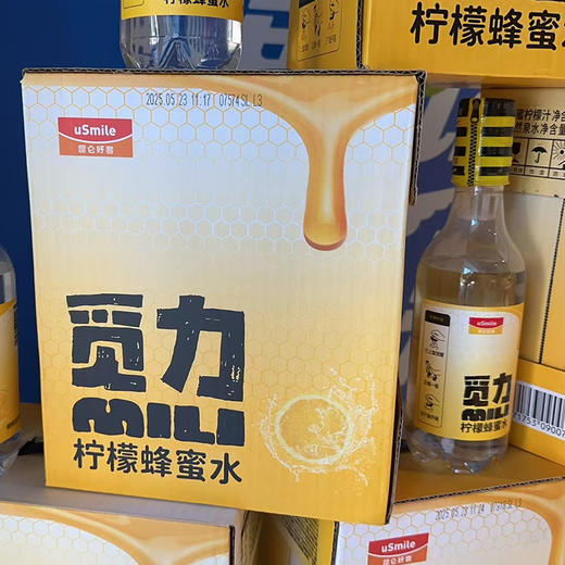 昆仑好客 觅力柠檬蜂蜜水 400ml/6瓶 商品图1