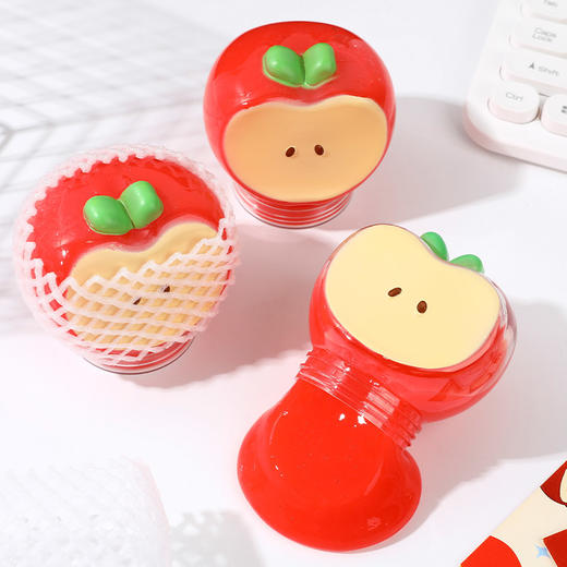 苹果起泡胶 高颜值仿真水果造型假水起泡胶创意趣味解压治愈神器-纪念日百货门店同款167896937 商品图2