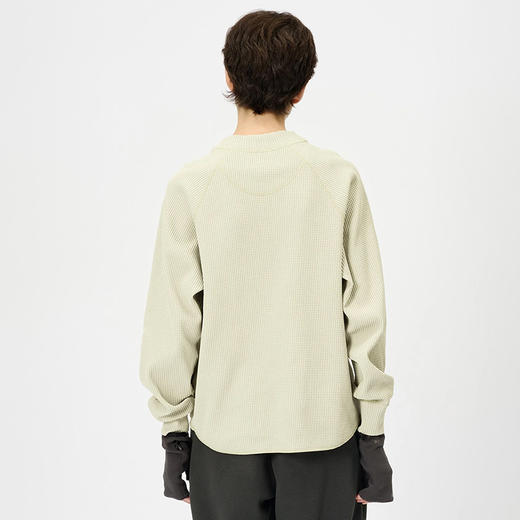 Goldwin WF Light Mock Neck L/S T-shirt 女装华夫格半高领T恤 商品图2