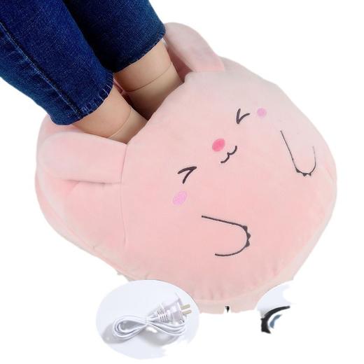 暖脚宝插电热烘脚器冬天保暖捂脚垫宿舍卡通毛绒暖足脚垫暖脚神器 商品图4