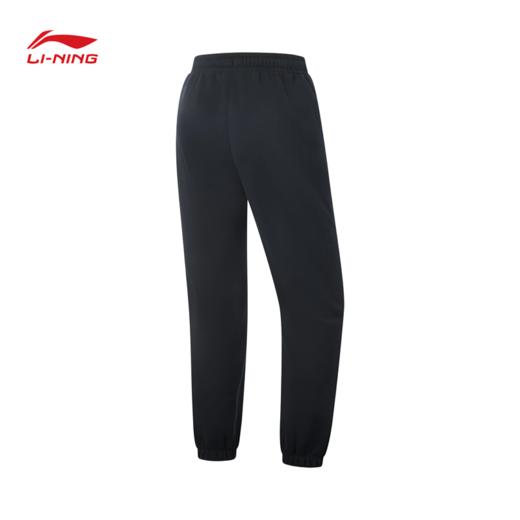 李宁女子束脚加绒保暖锁温干爽宽松卫裤AKLV822 商品图4