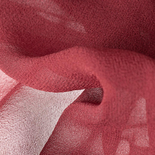 【林栖设计小店】（预售12.18）桑蚕丝红色连衣裙两件套飘逸2026早春新款花仙子吊带裙罩衫女1961035 商品图7