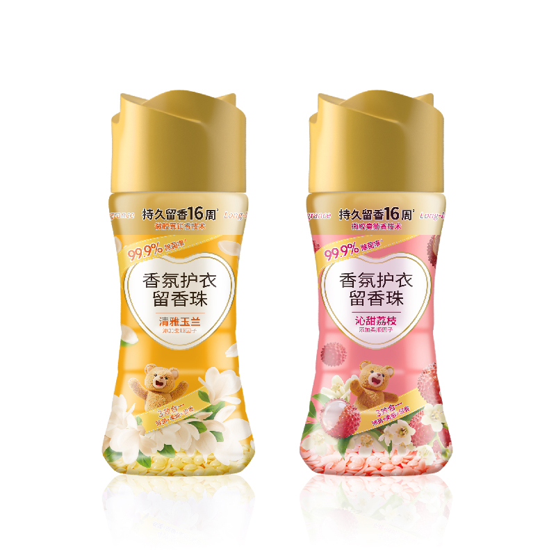 沐淘香氛护衣留香珠200g（沁甜荔枝-清雅玉兰）（250935-250936）