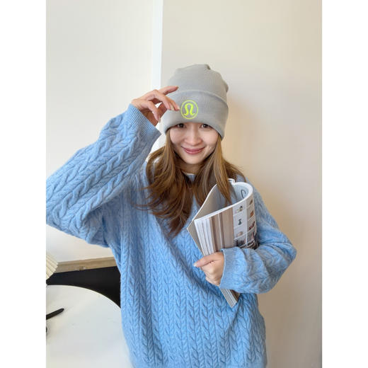 2511411   羊绒 立体麦穗 针织毛衣 商品图2