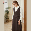 司歌假两件连衣裙秋冬收腰A921137X 商品缩略图0