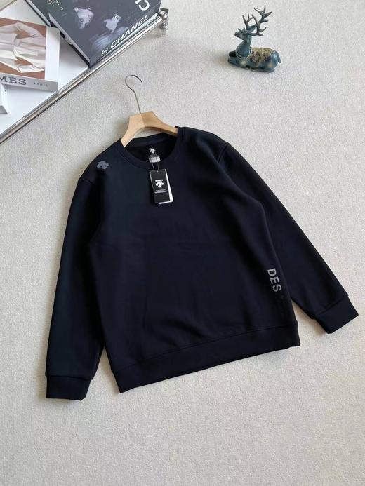 D112708新款2025冬季运动圆领套头加绒卫衣男款 商品图3