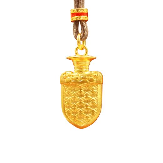 【足银挂饰】国宝首饰越王勾践 太阳神鸟足银吊坠  礼盒包装 足银999 商品图5